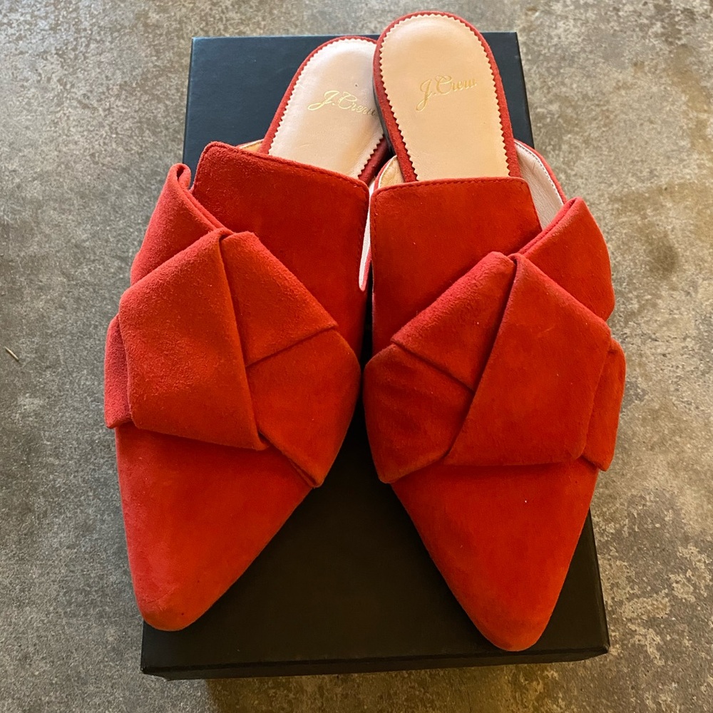 J. Crew Marina Slide in Suede